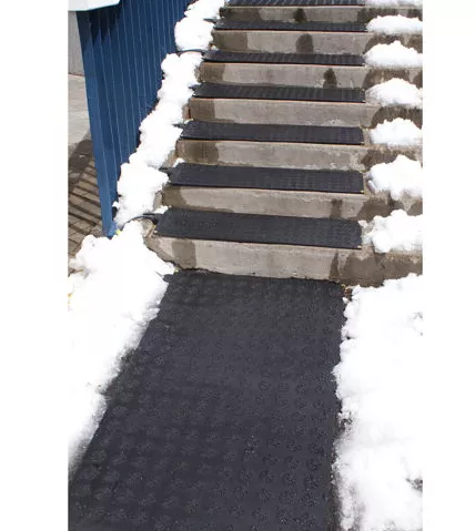 Snow melting mats